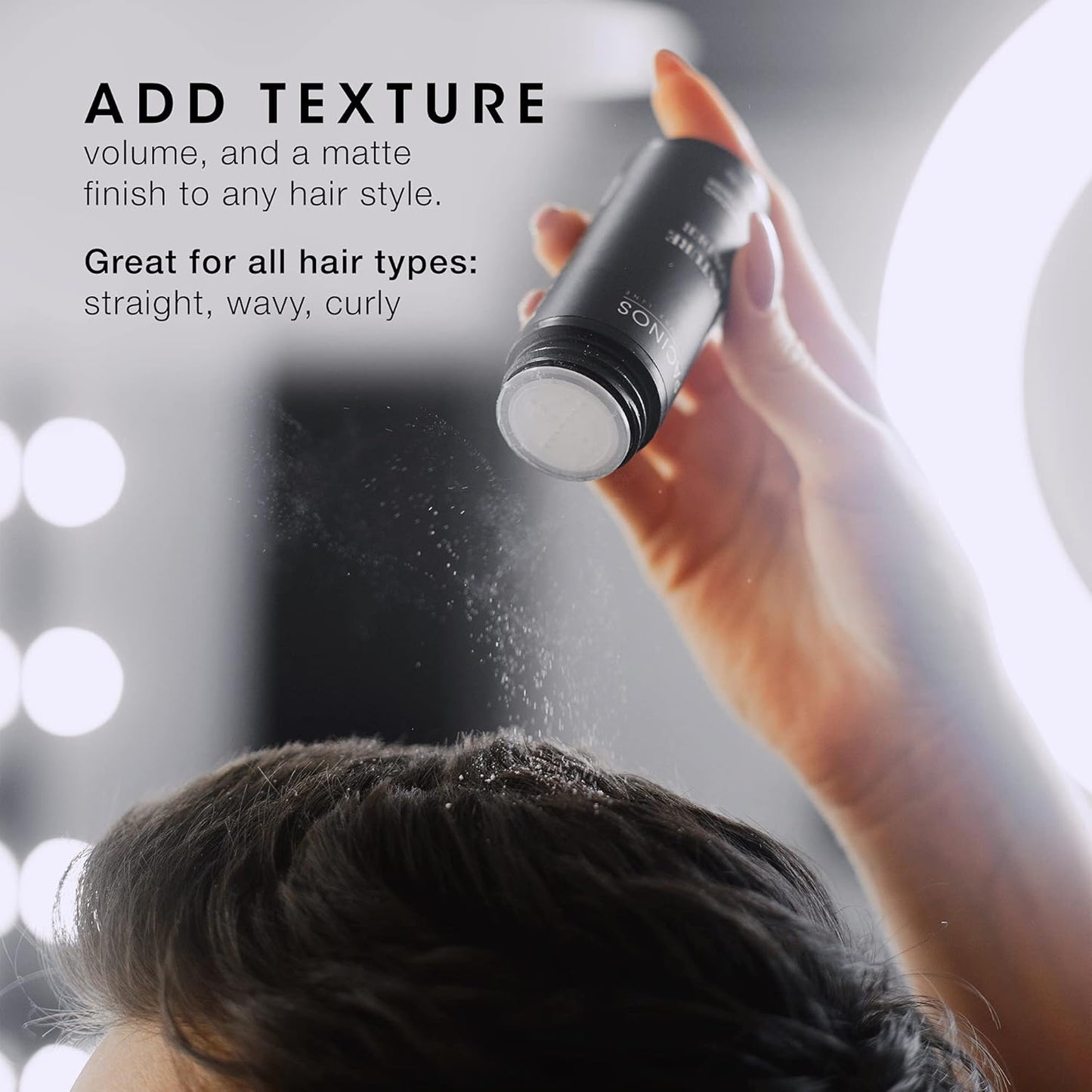 Texture Powder - Lightweight Root Lifting Powder with Matte Dry Finish for Texture, Volume & Thickness - Shaker Bottle for Easy Hair Styling, 8G