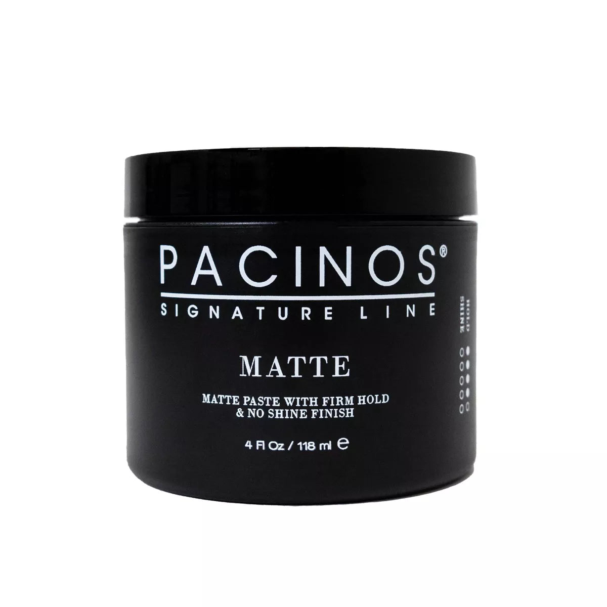 PACINOS Matte Styling Paste - 4 Fl Oz: Paraben-Free, Sulfate-Free, All Hair Types